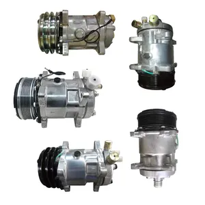 Compressor universal de ar condicionado AC.100 para automóveis, compressor de ar condicionado universal para automóveis