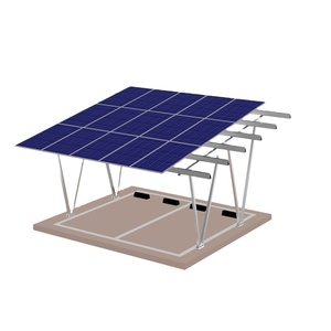 Système de montage solaire en aluminium UISOLAR, <span class=keywords><strong>poteaux</strong></span> et structure de <span class=keywords><strong>carport</strong></span>, panneaux solaires pour parking, carports en acier - Product Image 4