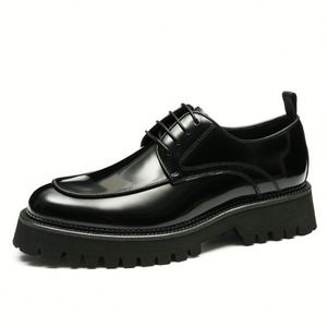 Chaussures de marche décontractées et habillées en cuir véritable de haute qualité, nouveau style anglais simple, pour l'été - Product Image 6