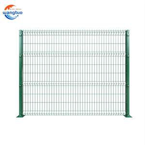 Clôture transparente en treillis soudé 3D, panneaux et poteaux de clôture en treillis métallique pour jardin, panneau de clôture en treillis métallique 3D - Product Image 1