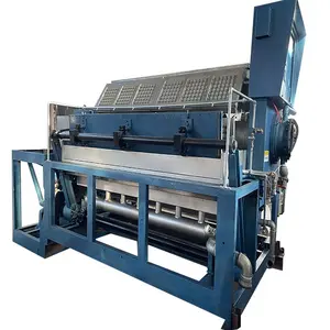 Fully Automatic Egg Dish Carton Production Line Equipment For Chicken Farm Egg Tray Making Machine Egg Tray Machine