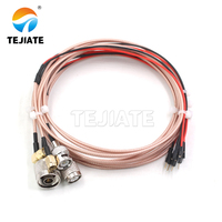 SMA DuPont Mâle Femelle 50 OHM RG316 RF Câble Coaxial BNC SMB TNC N MCX MMCX Connecteur UHF 2.54mm"