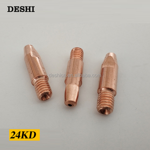 15AK24KD36KD accessoires de torche de soudage MIG de haute qualité, pointes de contact de soudage CO2 15AK 24KD M6 * 0.8/1.0/1.2mm <span class=keywords><strong>36KD</strong></span> M8 * 0.8/1.0/1.2mm - Product Image 5