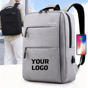 YS56 Factory Wholesale Business Waterproof Custom Logo <b>Laptop</b> <b>Bags</b> Supplier School Travel <b>15.6</b> <b>Inch</b> Women Men Smart Backpack - Product Image 1