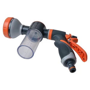 Kit ugello per tubo flessibile per irrigatore con pistola ad acqua da giardino ad alta pressione regolabile, cannone in schiuma per autolavaggio, distributore di sapone - Product Image 4