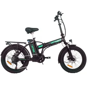 Pneumatico pieghevole Cafe Racer 500W 750W 48V Kit bici elettrica con batteria 7 velocità pieghevole Mountain Ebike