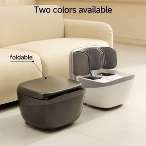 Mesin pemijat kaki bergetar, terapi kompresi tekanan udara untuk meningkatkan aliran darah - Product Image 2