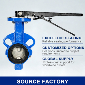DN50 PN10 PN16 GGG50 และวาล์วแบบ Lug Type Resilient Seated Concentric สำหรับท่ออุตสาหกรรม ขายส่ง - Product Image 1