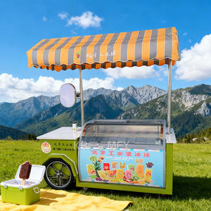 Kiosque à crème glacée mobile, chariot de nourriture, vente chaude 2025 - Product Image 3