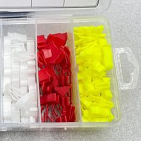 Fixation en plastique mixte pour carrosserie automobile, ensemble de clips de fixation pour pare-chocs, garniture de porte, rivet, pour voiture