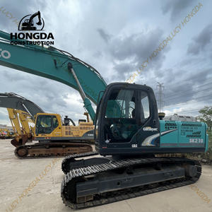 Maquinaria de excavadora pesada de segunda mano KOBELCO SK210 de 21 toneladas Horas bajas Buen estado Proveedor de China de alta rentabilidad - Product Image 5