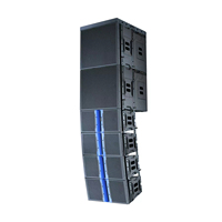 Altavoz Profesional Line Array de 2*10 Pulgadas y 600W, Equipo de Sonido para Actuaciones de Tamaño Pequeño a Mediano