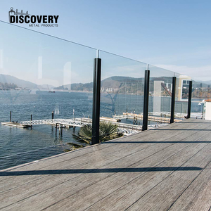 Rampe de <span class=keywords><strong>balcon</strong></span> en aluminium avec balustrade pour extérieur, design moderne - Product Image 4