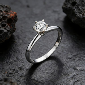 แหวนทองคำแท้ 9K10K14K18K ชุบทอง 14K ประดับเพชร CVD IGI ทรงคลาสสิค สำหรับงานหมั้นและงานเลี้ยง สำหรับผู้ชายและผู้หญิง - Product Image 3