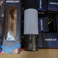 Nouvelle arrivée : Chicha portable mini en acrylique avec tuyau, modèle amélioré pour voiture