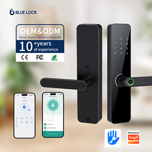 Cerradura Inteligente de Aluminio Bluelock con Huella Dactilar, Control Inalámbrico por Aplicación TTLock, Contraseña Digital, Tarjeta y Seguridad Biométrica - Product Image 1