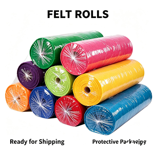 Tissu filtrant non tissé en fibres de <span class=keywords><strong>bambou</strong></span> haute densité, léger, aiguilleté, teint industriellement, en feuilles carrées - Product Image 1