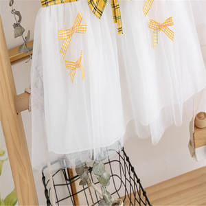 ชุดเดรสเจ้าหญิงเด็กผู้หญิงแบบใหม่ สวยงาม คุณภาพสูง คอทรงโอ ดีไซน์แขนกลีบดอกไม้แบบกระโปรงบัลเลต์ - Product Image 6