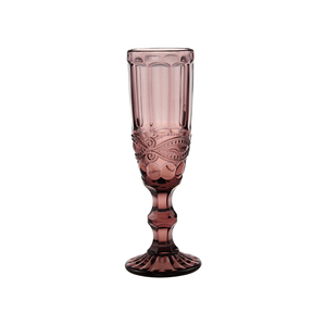Flûtes à <span class=keywords><strong>champagne</strong></span> colorées de 5 oz pour mariage, en verre massif, ne se décolore jamais, lavables au lave-vaisselle, verres à pied, lot de 6 verres à toast en gros - Product Image 1