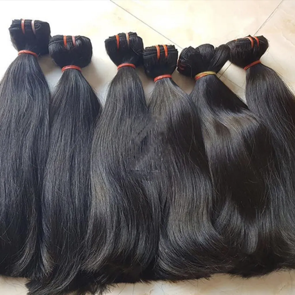 Free Ship To Brazil WXJHair Vietnam Hair Human Virgin Hair Bulk Bundle 100% Unprocessed Raw Virgin Human Hair Extensions