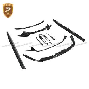 נובי סגנון סיבי פחמן פנדר פתחי אוורור Trims צד פנלים לשקע אוויר מנוע כיסוי Bodykit עבור פרארי 812 Superfast - Product Image 4