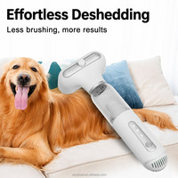 Peigne à billes rondes à aspiration réglable pour toilettage d'animaux, pour massage de la peau et soin quotidien du pelage, OEM, marque privée