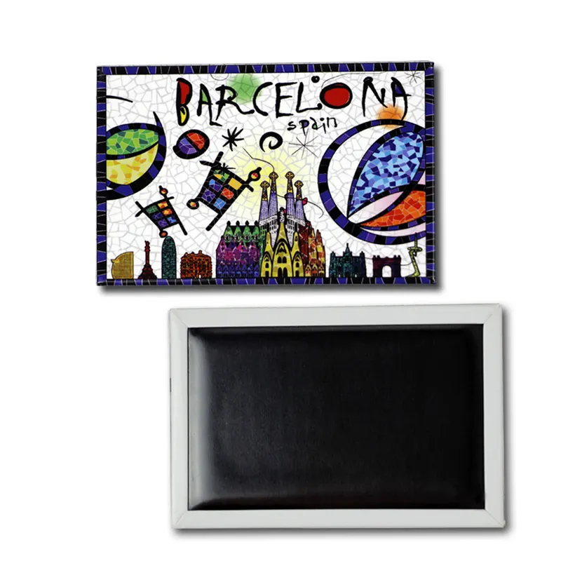 New York Popular France 2024 40*105mm World City Travel Moldova Tinplate 3d Metal Souvenir Tin Plate Fridge Magnet
