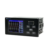 MPR400B : Enregistreur de données de température numérique mini LCD haute précision 2/4 canaux, boîtier plastique, OEM, rétransmission 4-20mA + USB