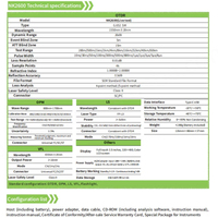 Réflectomètre à fibre optique actif OTDR NK2600 Mini testeur Ethernet OTDR FTTH 20dB 60km lumière VFL connectivité GPRS extérieure SC APC