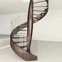 Escalier en colimaçon moderne extérieur durable pour appartement senior villa avec qualité supérieure et design personnalisable