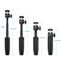 Creality B0DMR822Y2 Kit Tripod Meja Putar Pemindai 3D 1/4 Inci Ulir Standar 10.4X8.6X0.99 Inci 15.2 Aksesori Printer