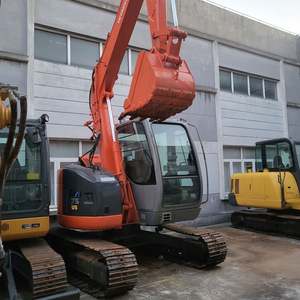 Excavatrice Hitachi Zx75 d'occasion en stock, performance élevée, livraison mondiale efficace, Shanghai Yard - Product Image 3