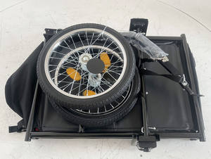 Transporttrailer 70 Liter/60Kg Fietsaanhangwagen Met Handkoppeling <span class=keywords><strong>Trolley</strong></span> - Product Image 6