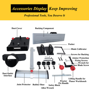 Đa chức năng bề mặt dày planer hộ gia đình tự làm sử dụng nhà Máy đa chức năng planer dày planer - Product Image 4