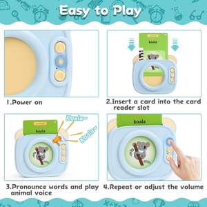 MILI langue personnalisée acceptable jouets éducatifs pour enfants anglais carte Machine bilingue éducation précoce carte Flash - Product Image 5
