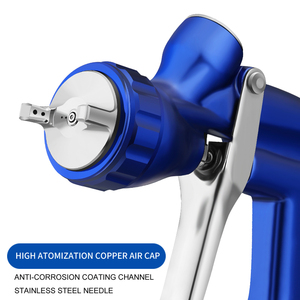 <span class=keywords><strong>Pistolet</strong></span> à peinture automobile <span class=keywords><strong>HVLP</strong></span> SK-735 professionnel 1.3mm buses alimentation par gravité pour la finition automobile - Product Image 3