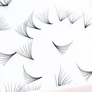 Extensiones de Pestañas Pre-fabricadas 14D/500 1000, Pelo Sintético Vietnamita, Volumen Completo, Grosor de 0.05mm, Hechas a Mano, Multi-Rizo - Product Image 1