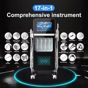 Factory Price 17 1 Dermabrasion <b>Machine</b> Aqua Peel Facial Oxygen Jet Salon Hydro Equipment for Skin Whitening IT - Product Image 5