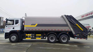 <span class=keywords><strong>Compactador</strong></span> de Basura Municipal de Servicio Pesado con Chasis Dongfeng 6*4, Venta Directa de Fábrica - Product Image 3