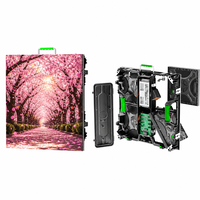 Écran LED de location, mur vidéo P2.6 P2.9 P3.91, boîtier en aluminium moulé sous pression 500x1000mm pour événements scéniques
