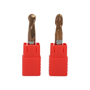 Fraise en bout <span class=keywords><strong>de</strong></span> nez <span class=keywords><strong>de</strong></span> boule <span class=keywords><strong>de</strong></span> carbure monobloc <span class=keywords><strong>de</strong></span> force <span class=keywords><strong>de</strong></span> bord augmentée enduite <span class=keywords><strong>de</strong></span> <span class=keywords><strong>nitrure</strong></span> <span class=keywords><strong>de</strong></span> silicium titanique - Product Image 6