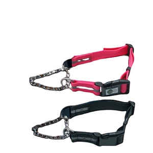 <span class=keywords><strong>Collar</strong></span> para Perro con Anillo en O, Personalizado al por Mayor, Material Reflectante, Ajustable, Hebillas Metálicas Decorativas, PVC a Rayas - Product Image 1