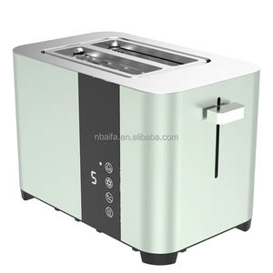 Aifa Elegant Electrical 2 ranuras largas 4 <span class=keywords><strong>tostadora</strong></span> blanco rojo negro Acero inoxidable metal <span class=keywords><strong>pan</strong></span> <span class=keywords><strong>Tostadora</strong></span> con tapa - Product Image 1