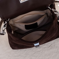 Nouvel Arrivage Sac en Cuir Véritable pour Femme, Style Coréen Niche, Polyvalent et Tendance, en Cuir de Vachette Mat, Sac Fourre-tout/Sac à Bandoulière avec Fermoir Simple