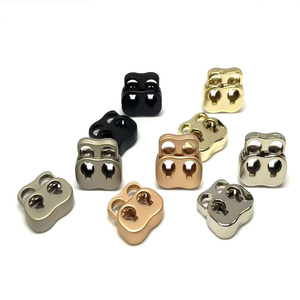 <span class=keywords><strong>Compra</strong></span> Festival <span class=keywords><strong>Venta</strong></span> Promoción Cordón <span class=keywords><strong>de</strong></span> metal Aleación elástica Cordón Cuerda Tapón Accesorios <span class=keywords><strong>de</strong></span> ropa - Product Image 2