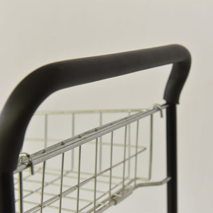 Chariot à outils robuste TC4801A 25kg charge 5 "roues en PU atelier <span class=keywords><strong>Garage</strong></span> chariot utilitaire Construction en acier Durable <span class=keywords><strong>brouette</strong></span> en métal - Product Image 4