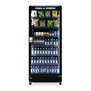 Máquina Expendedora Inteligente Qingo con Pantalla Táctil para Hoteles y Escuelas, Máquina Expendedora Comercial Automática Combinada de Aperitivos, Bebidas y Alimentos - Product Image 1