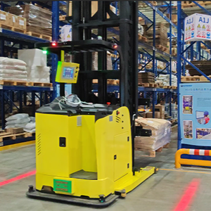 Vna xe tải AGV 3 cách xe nâng AGV AMR rất hẹp lối đi vị trí cao kệ lưu trữ tự động hóa agv - Product Image 3