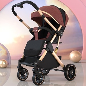 Passeggino Reclinabile e Verticale Leggero Pieghevole Portatile da Viaggio in Metallo per Neonati - Product Image 5