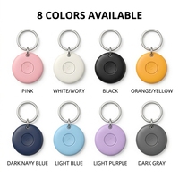 Traceur intelligent Bluetooth anti-perte pour animaux de compagnie, localisateur de clés pour chat et chien, alarme bidirectionnelle, boîte de couleur, porte-clés, manuel